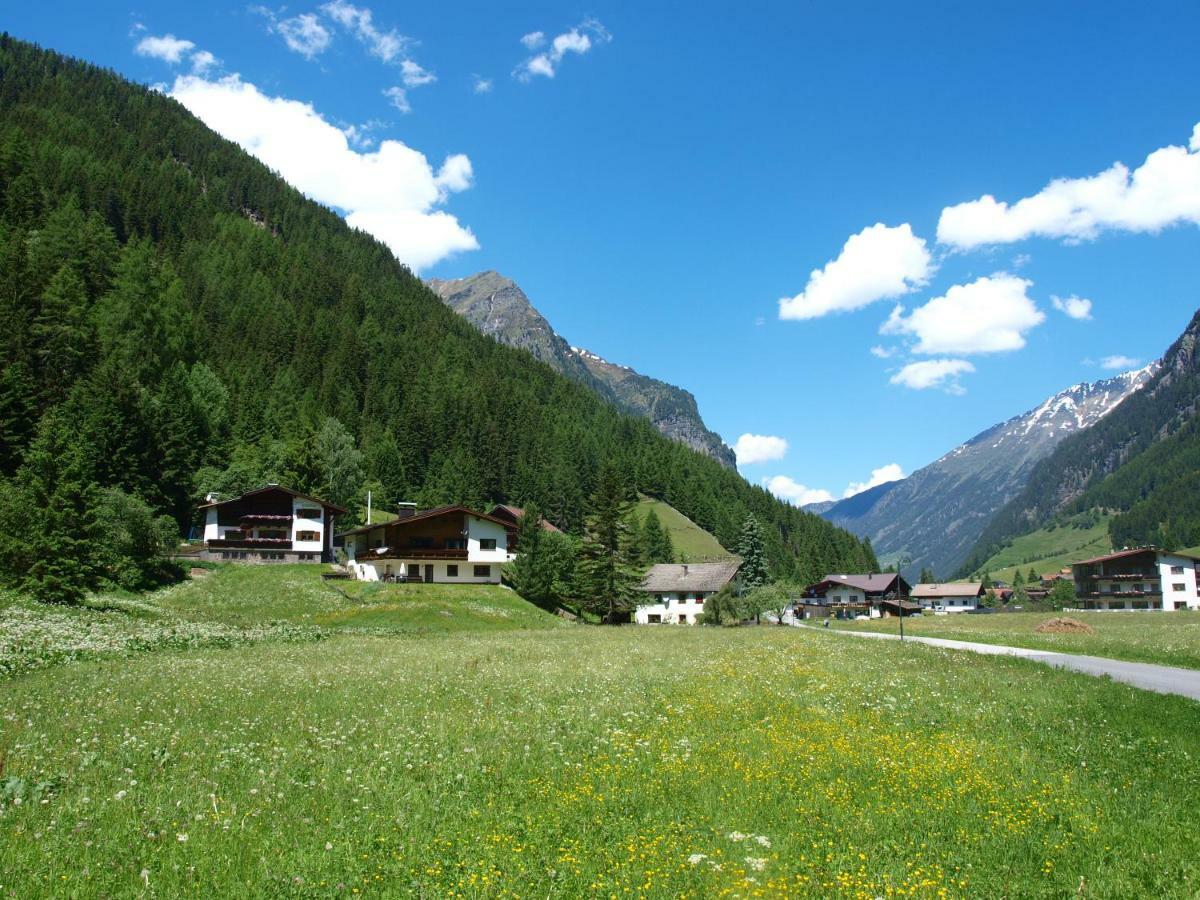 Apartament Haus Hubertus St. Leonhard im Pitztal Zewnętrze zdjęcie